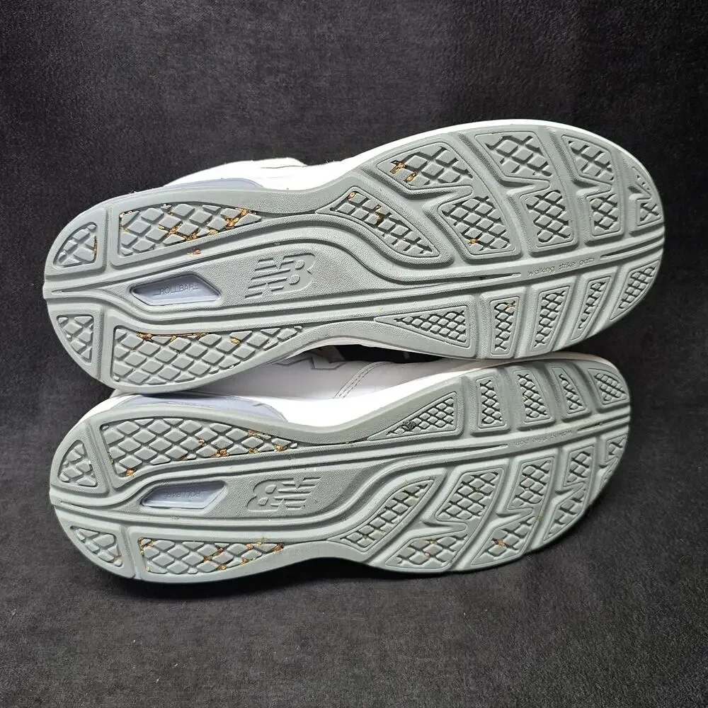 New Balance White 813 Rollbar Comfort Walking Shoes Sneakers